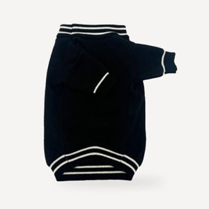 Knit dog sweater inspired by Versace view 4