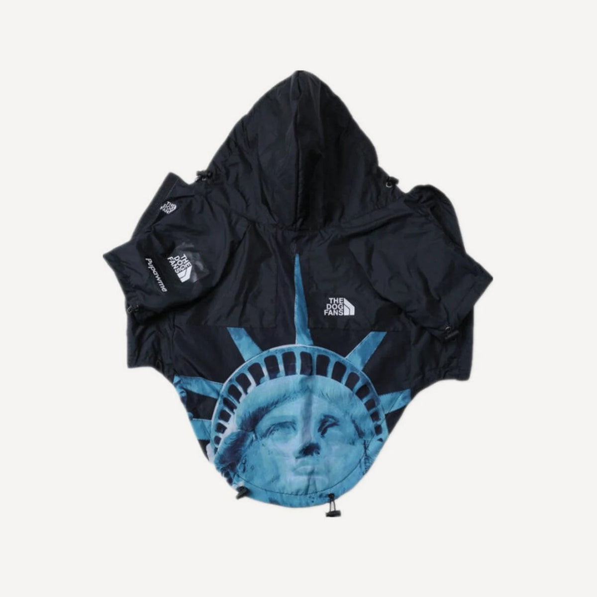 Liberty dog windbreaker inspired by Supreme x The North Face view 7