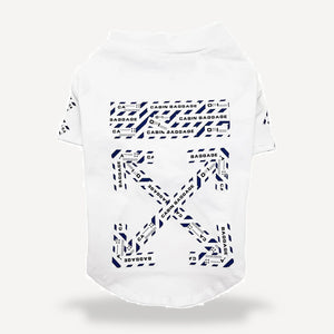 Cabin Baggage dog tee inspired by Off-White view 10