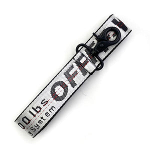 Woof-White Dog Collar & Leash Hype Pups designer dog clothes.