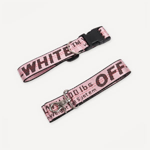 Collar & Leash dog set inspired by Off-White view 7