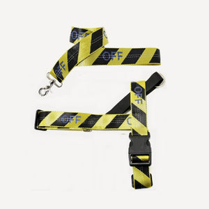 Hazard Harness dog leash inspired by Off-White view 2