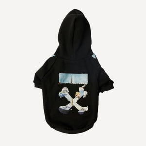 Quote dog hoodie inspired by Off-White view 2