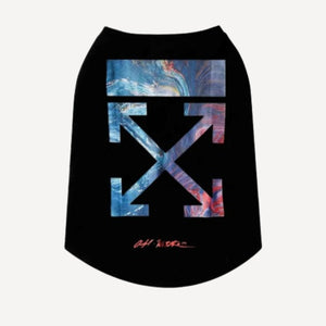 Tropical Tail Pullover dog apparel inspired by Off-White view 3
