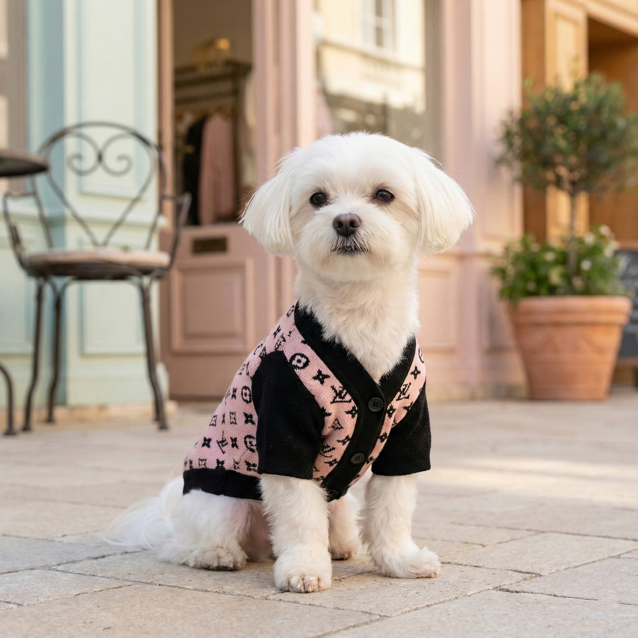Chewy V Button Cardigan