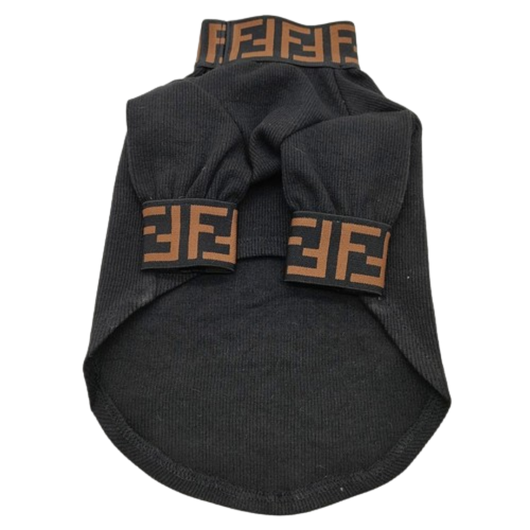 Furdi Monogram Turtleneck