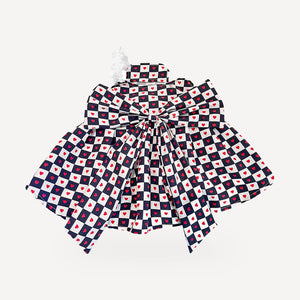 Heart Check dog dress inspired by Comme des Garcons view 4