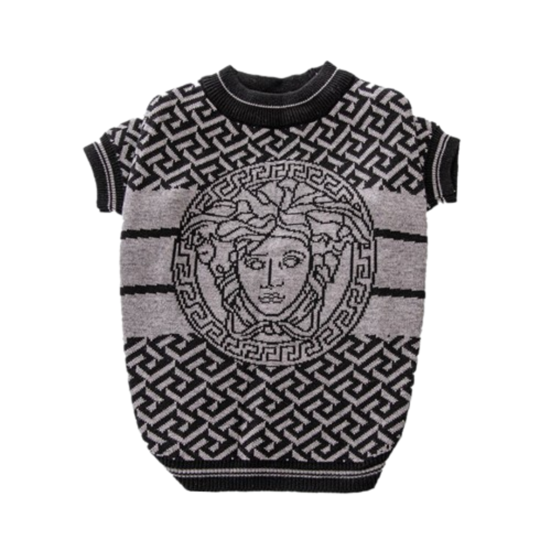 Pawsace Print Sweater