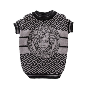 Pawsace Print Sweater
