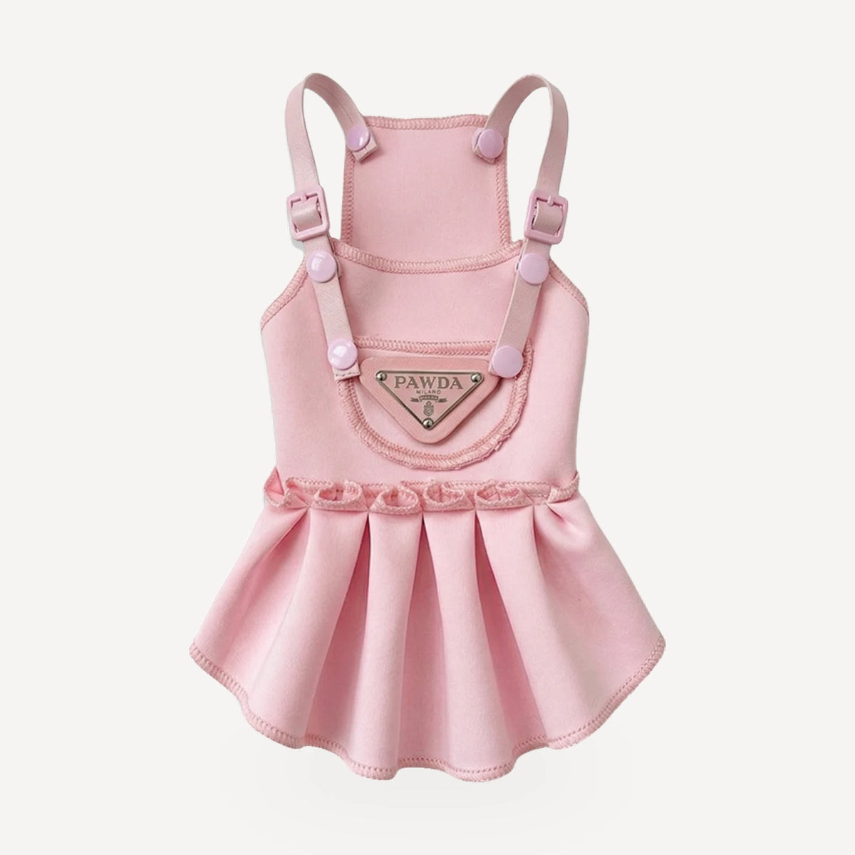 Triangle dog dress inspired by Prada view 8
