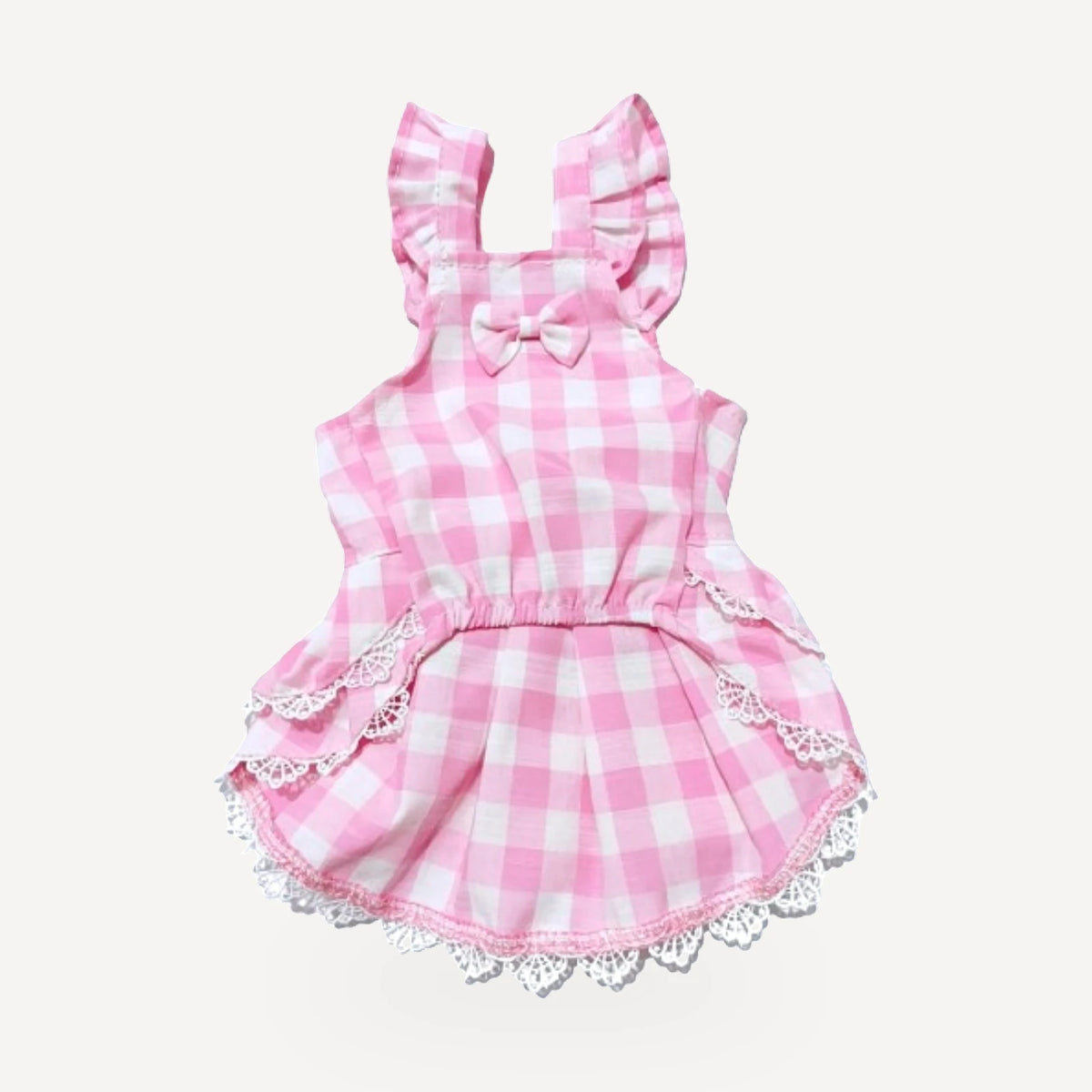 Pink Pupparazzi Designer dog dress view 2