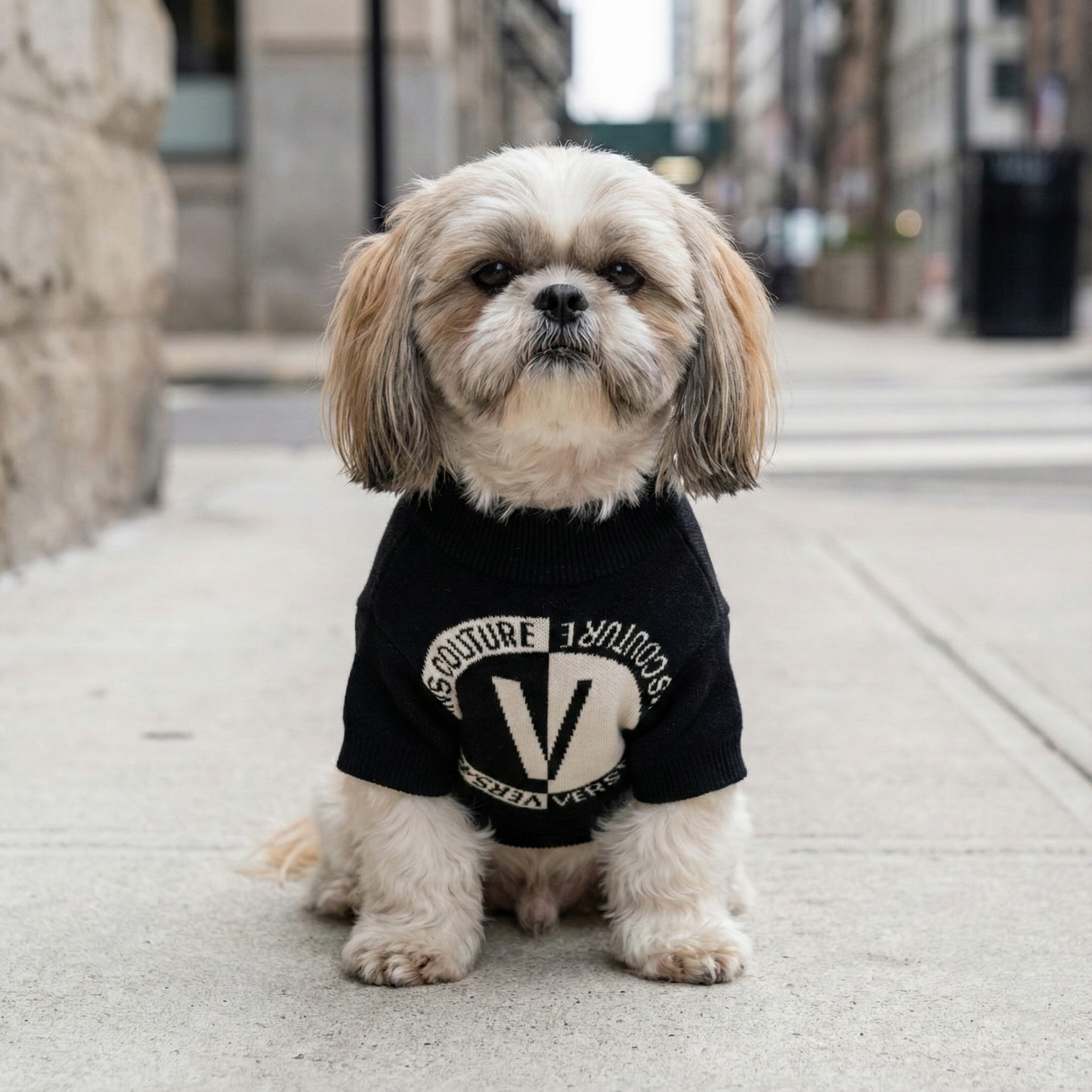 Pawsace Circle Logo Sweater