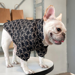 Chewline Triomphe Zip Jacket on a dog