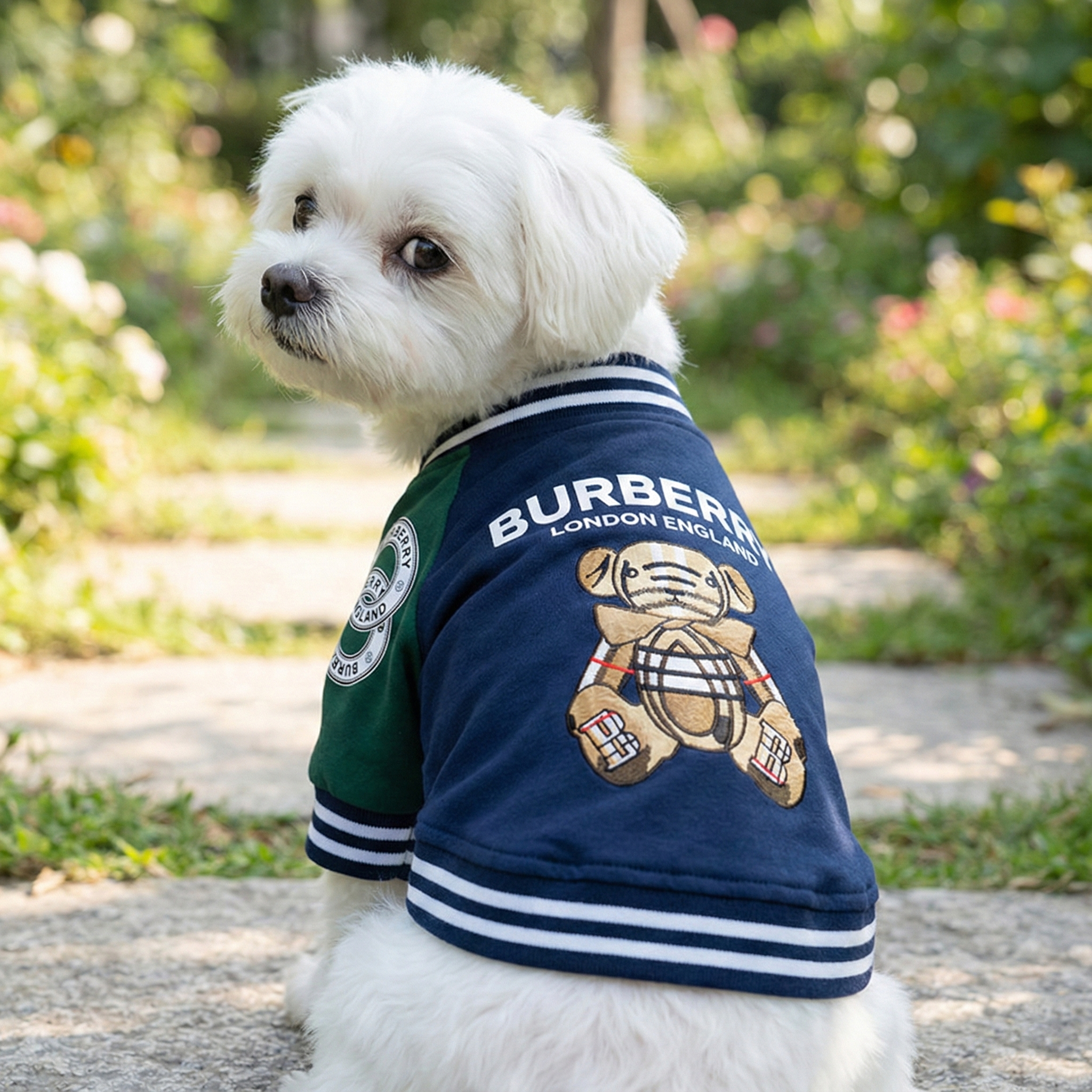 Furberry Teddy Bear Varsity Jacket