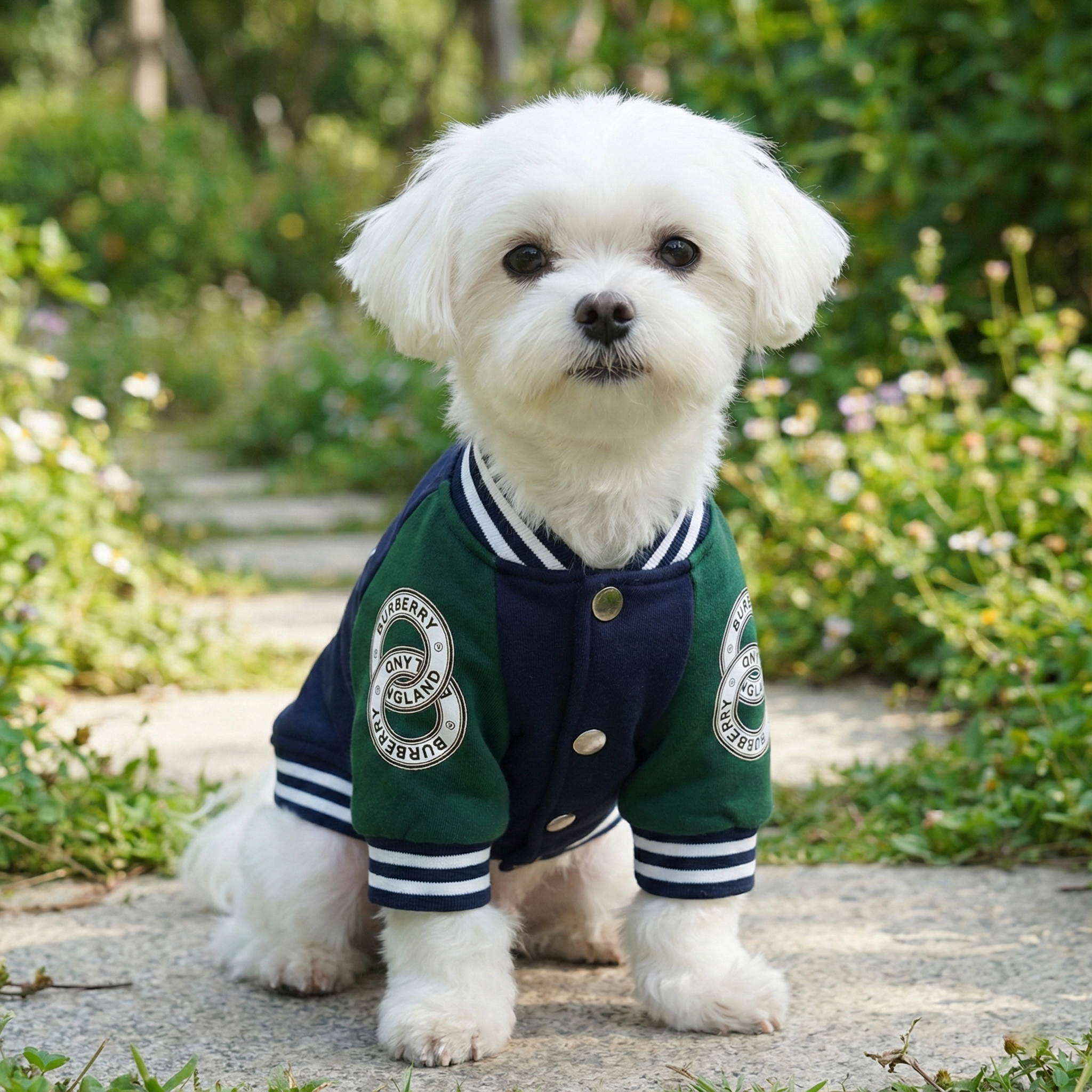 Furberry Teddy Bear Varsity Jacket