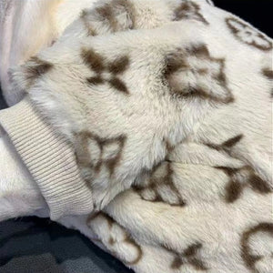 Chewy V Plush Pullover detail