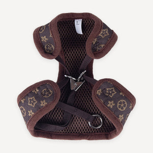 Monogram Harness & Leash dog set inspired by Louis Vuitton view 4