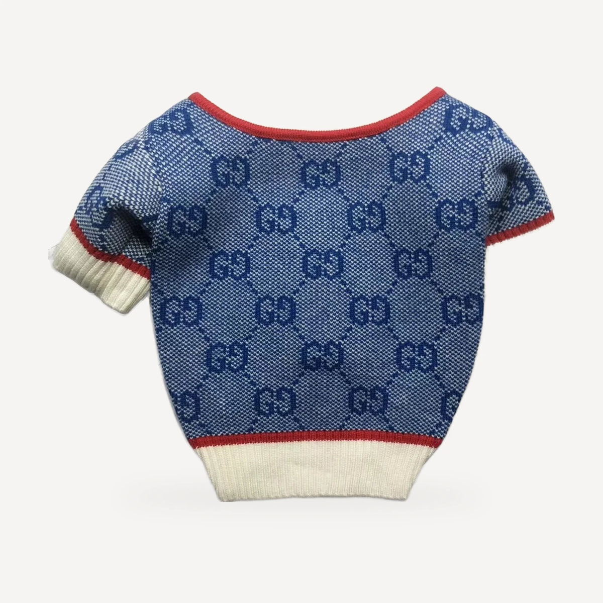 Pawcci Blue Monogram Cardigan product view