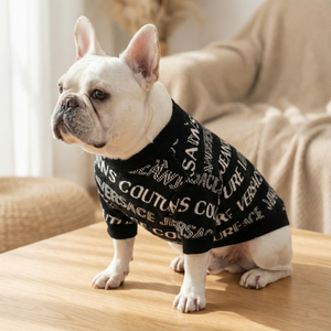 Pawsace Couture Text Sweater