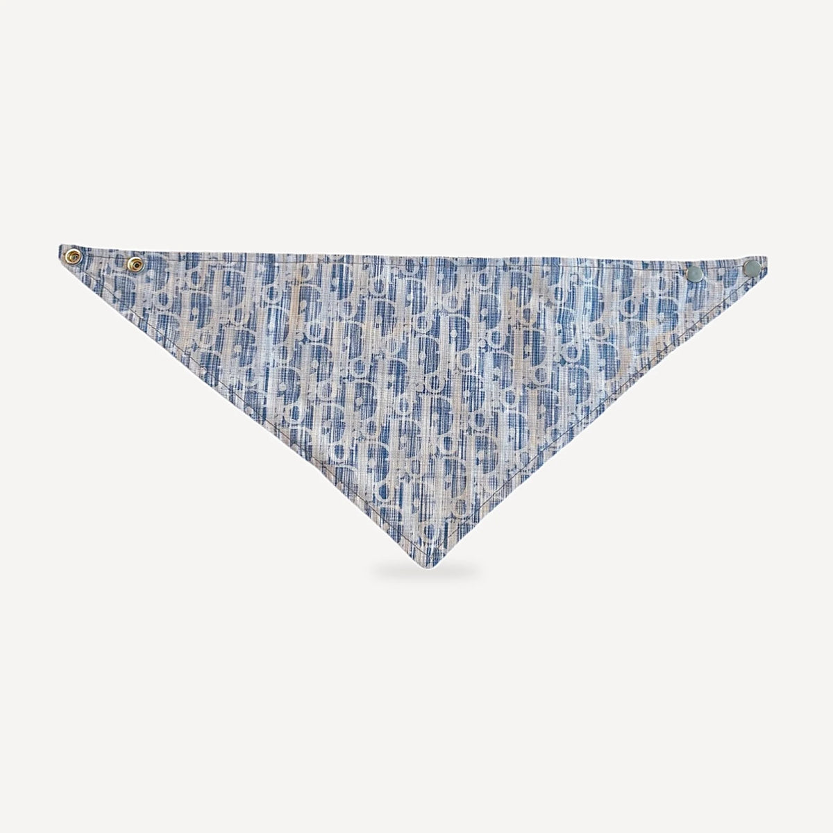 Oblique Print Bow Tie Or dog bandana inspired by Dior view 2