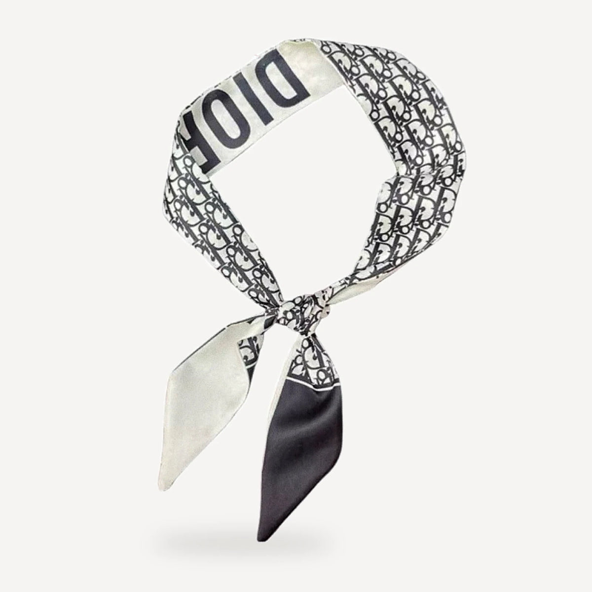 Logo Neckerchief dog apparel inspired by Dior