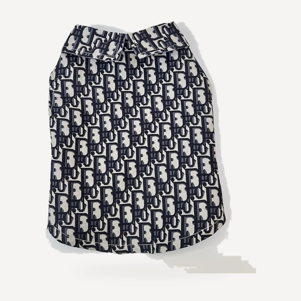 Dogior Navy Collared Vest product view
