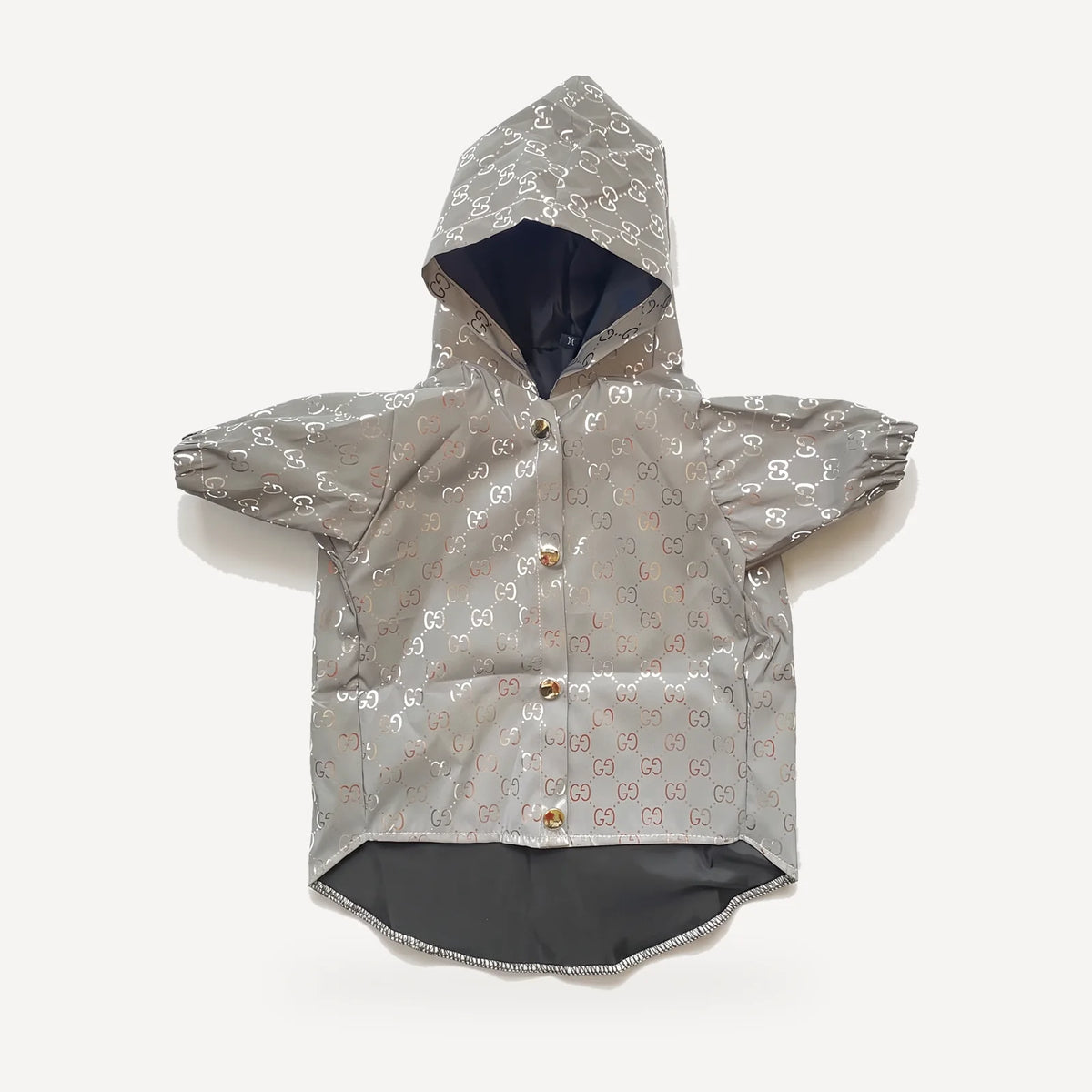 Pawcci Silver Puffer Jacket