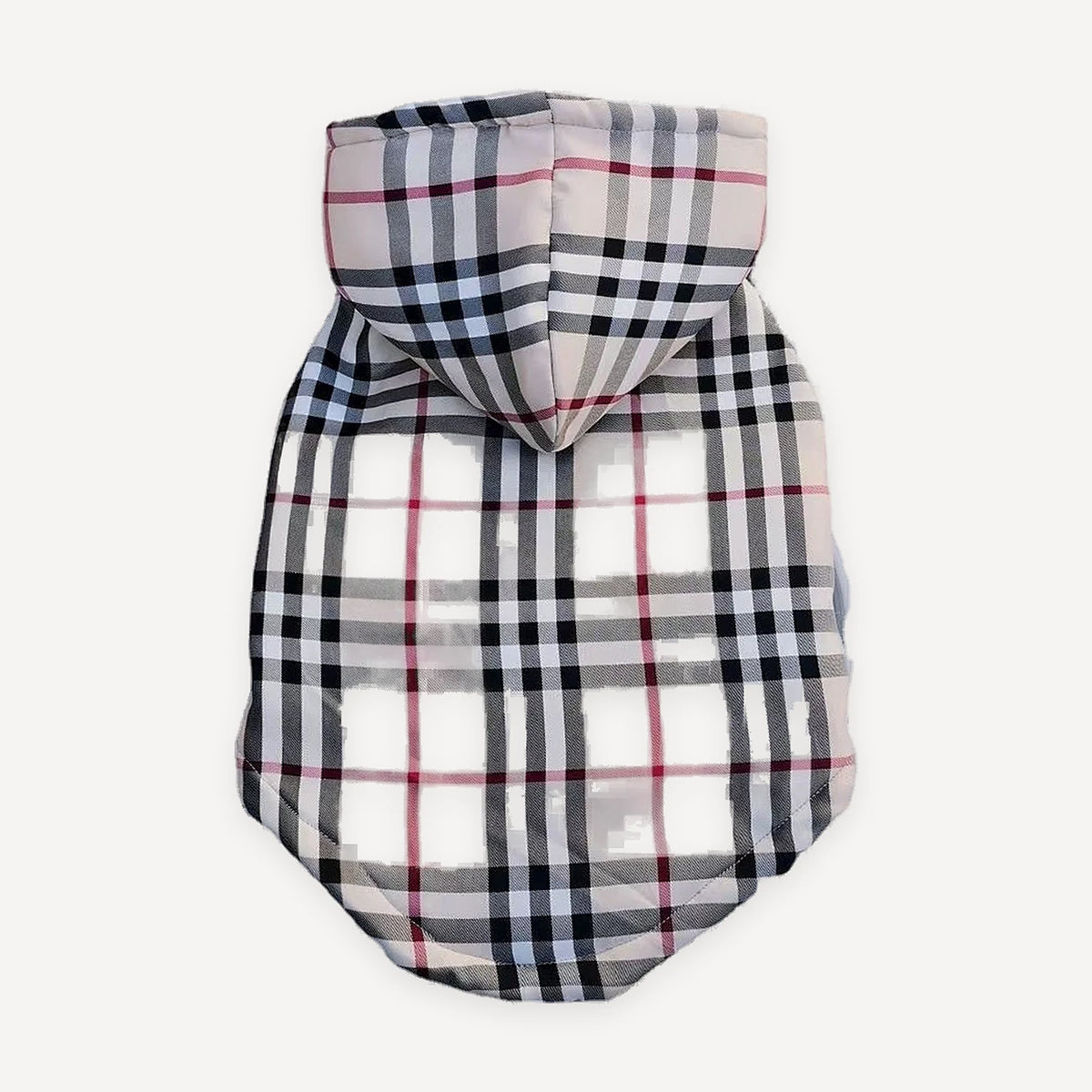 Check Jacket And Hat dog set inspired by Burberry view 4