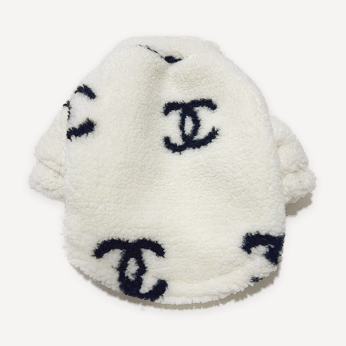 Boucle Logo dog sweater inspired by Chanel view 6