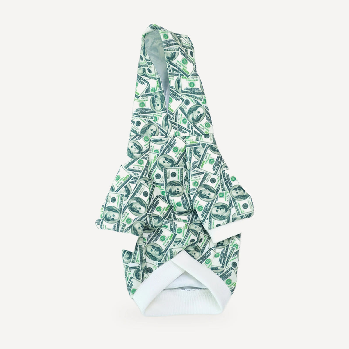 Pupreme Money Print Hoodie product view