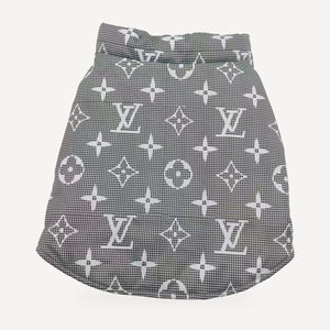 Chewy V Grey Monogram Vest product view