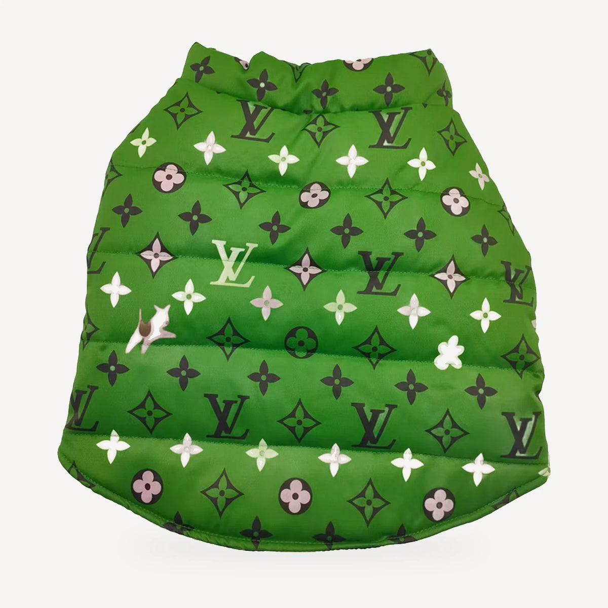Chewy V Green Puffer Jacket product view