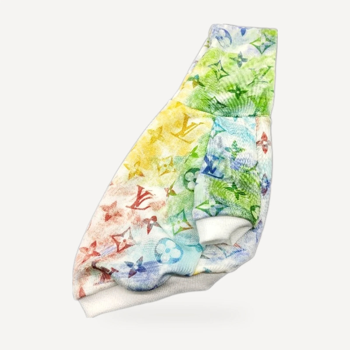 Chewy V Rainbow Monogram Hoodie product view
