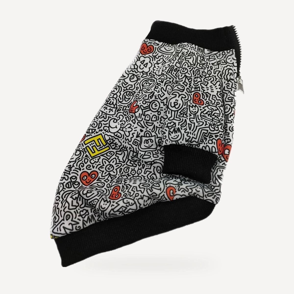 Furdi Doodle Heart Sweatshirt product view