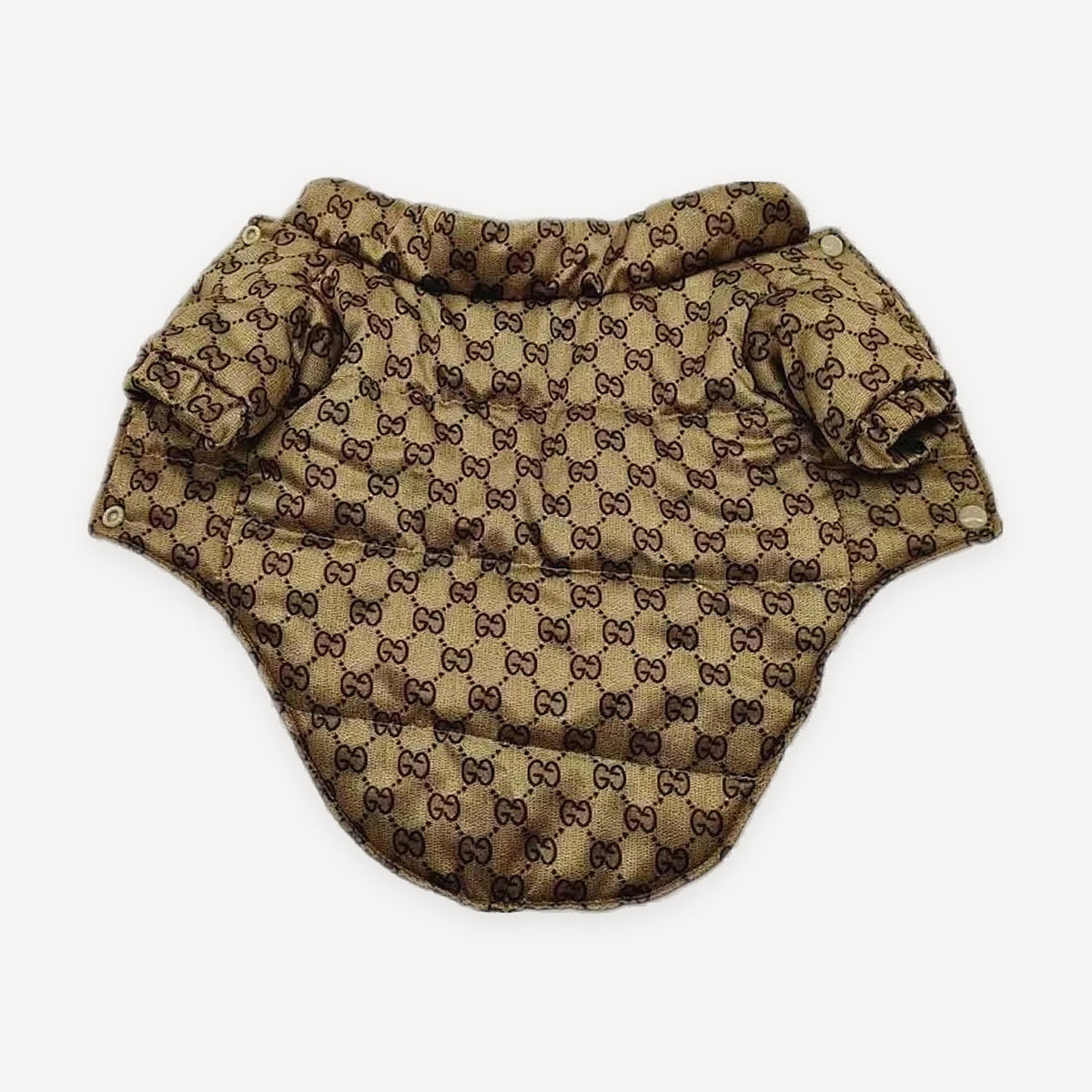 Monogram Four-Leg dog jumpsuit inspired by Gucci view 3