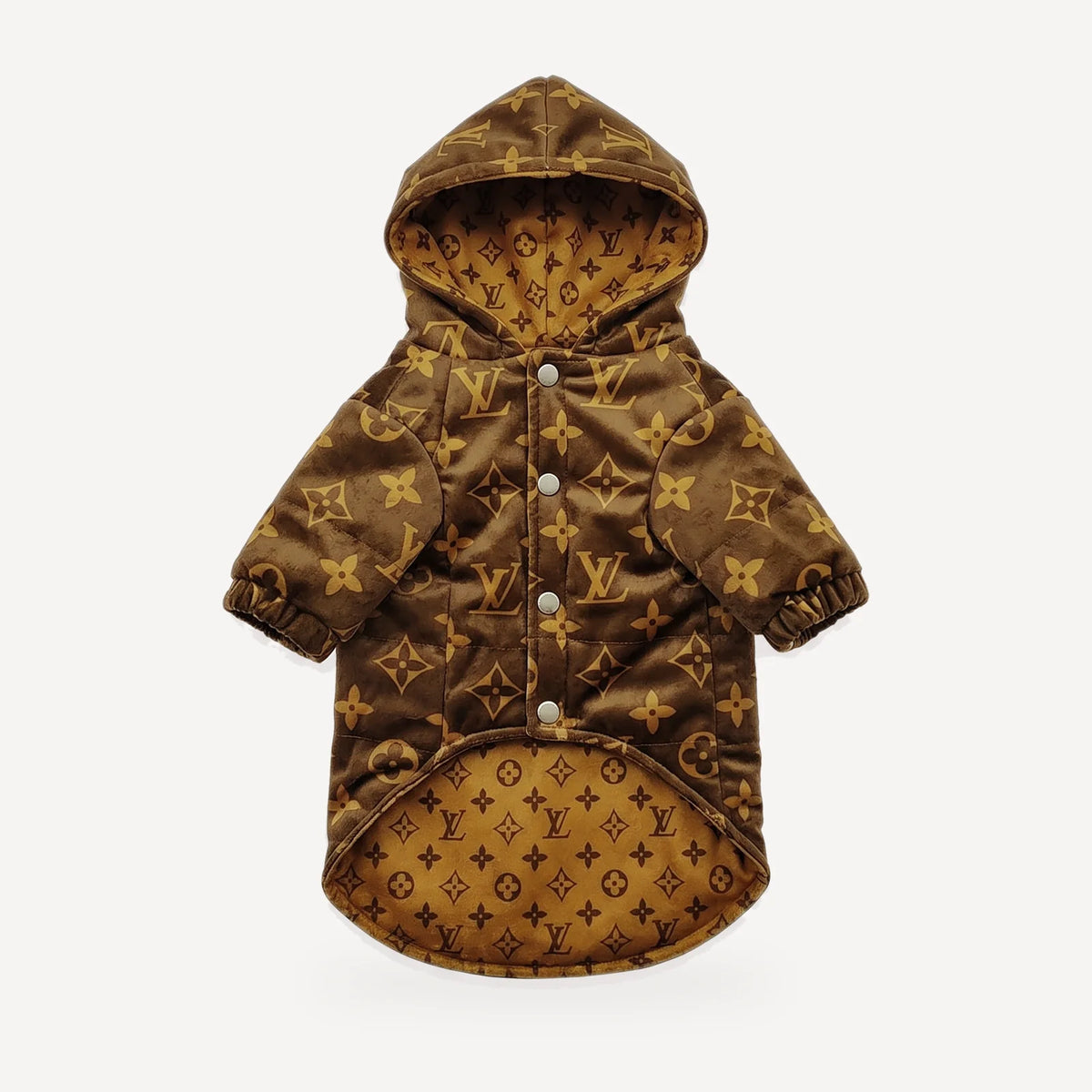 Chewy V Hooded Snap Coat