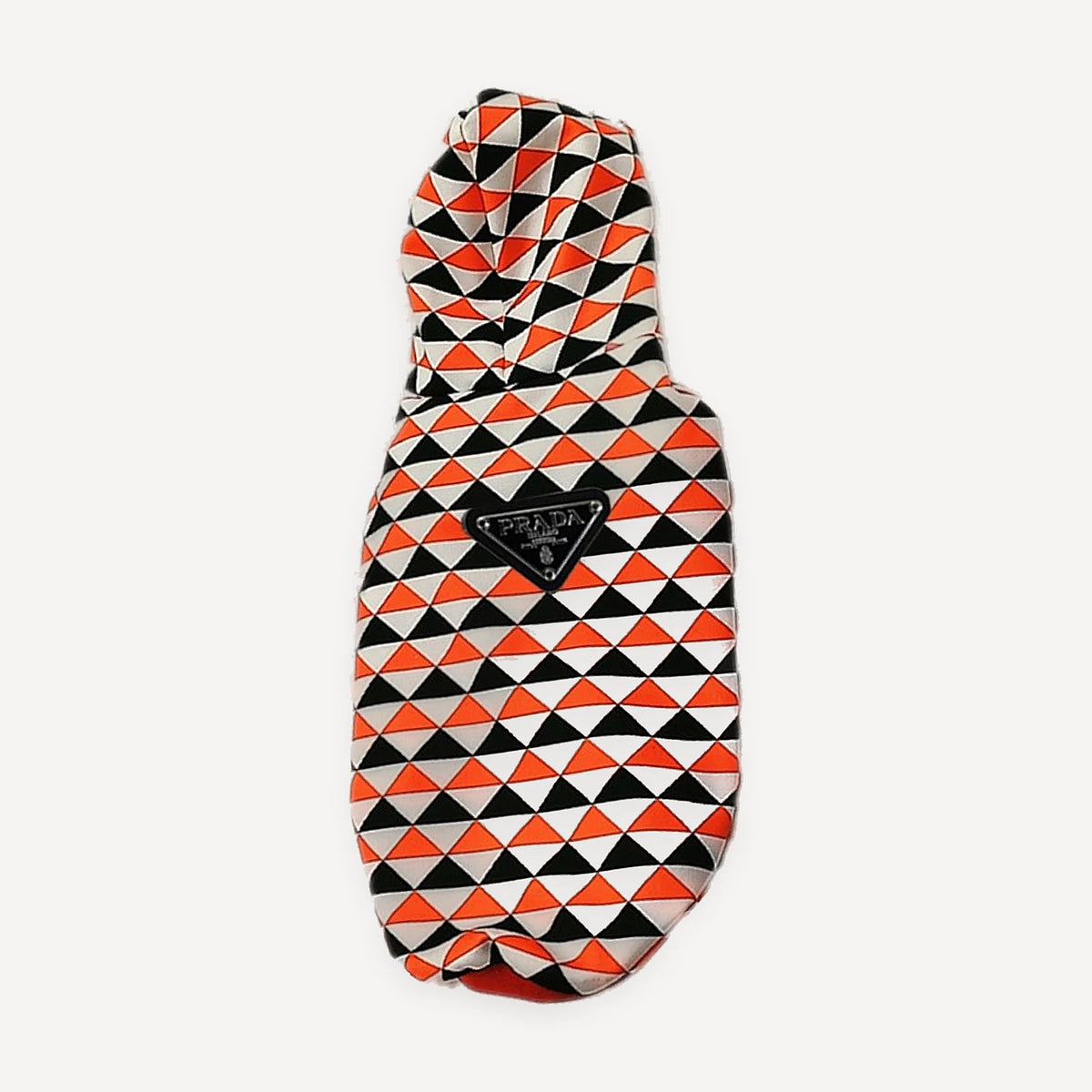 Geometric Triangle Print dog hoodie view 2
