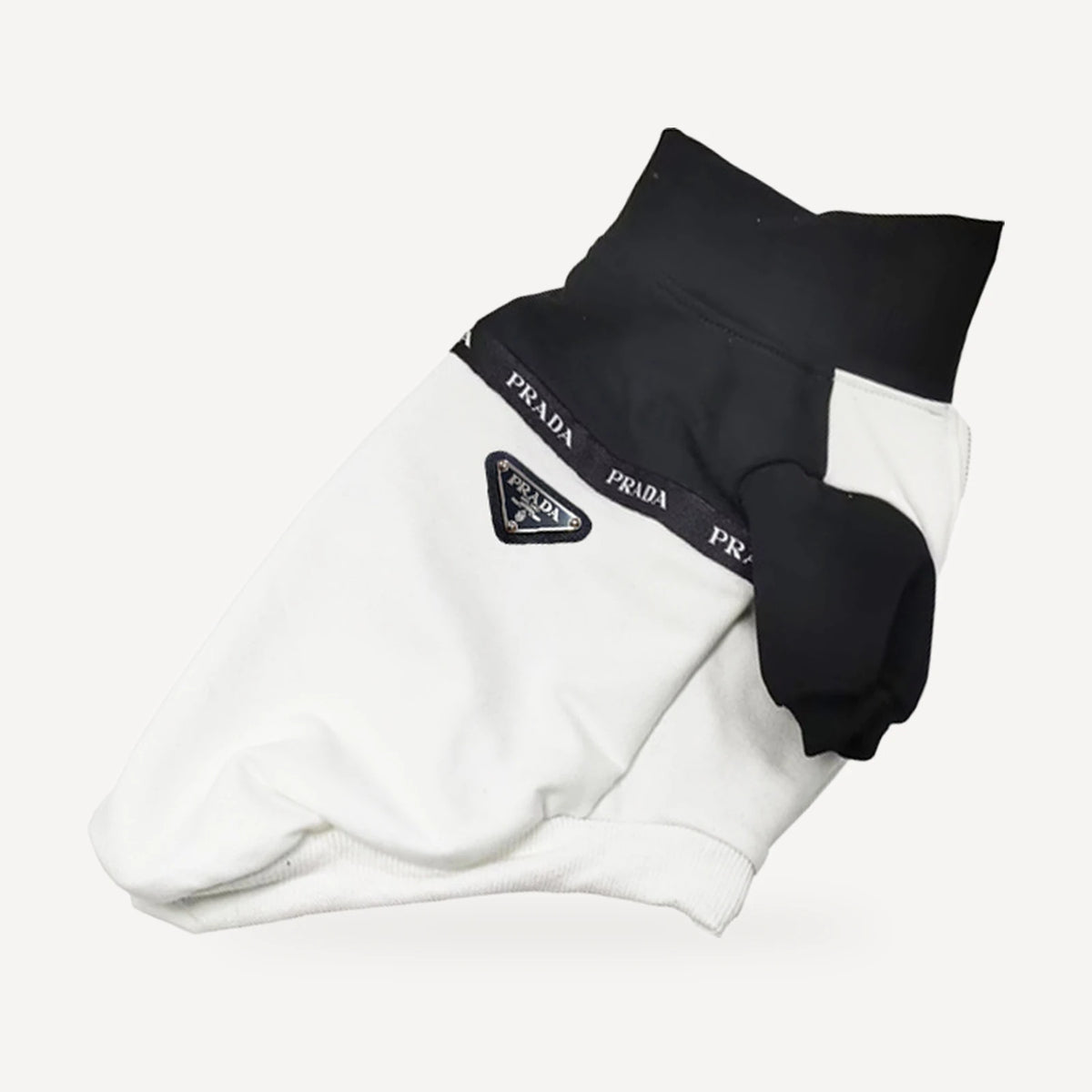 Pawda Colorblock Logo Sweater product view