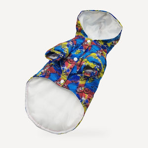 Chewy V Paint Splash Hooded Jacket product view