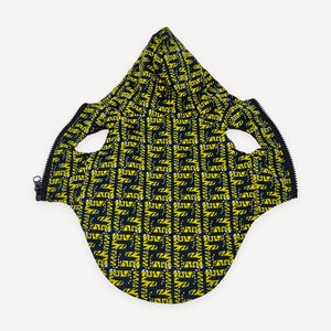 Text Print dog hoodie inspired by Off-White