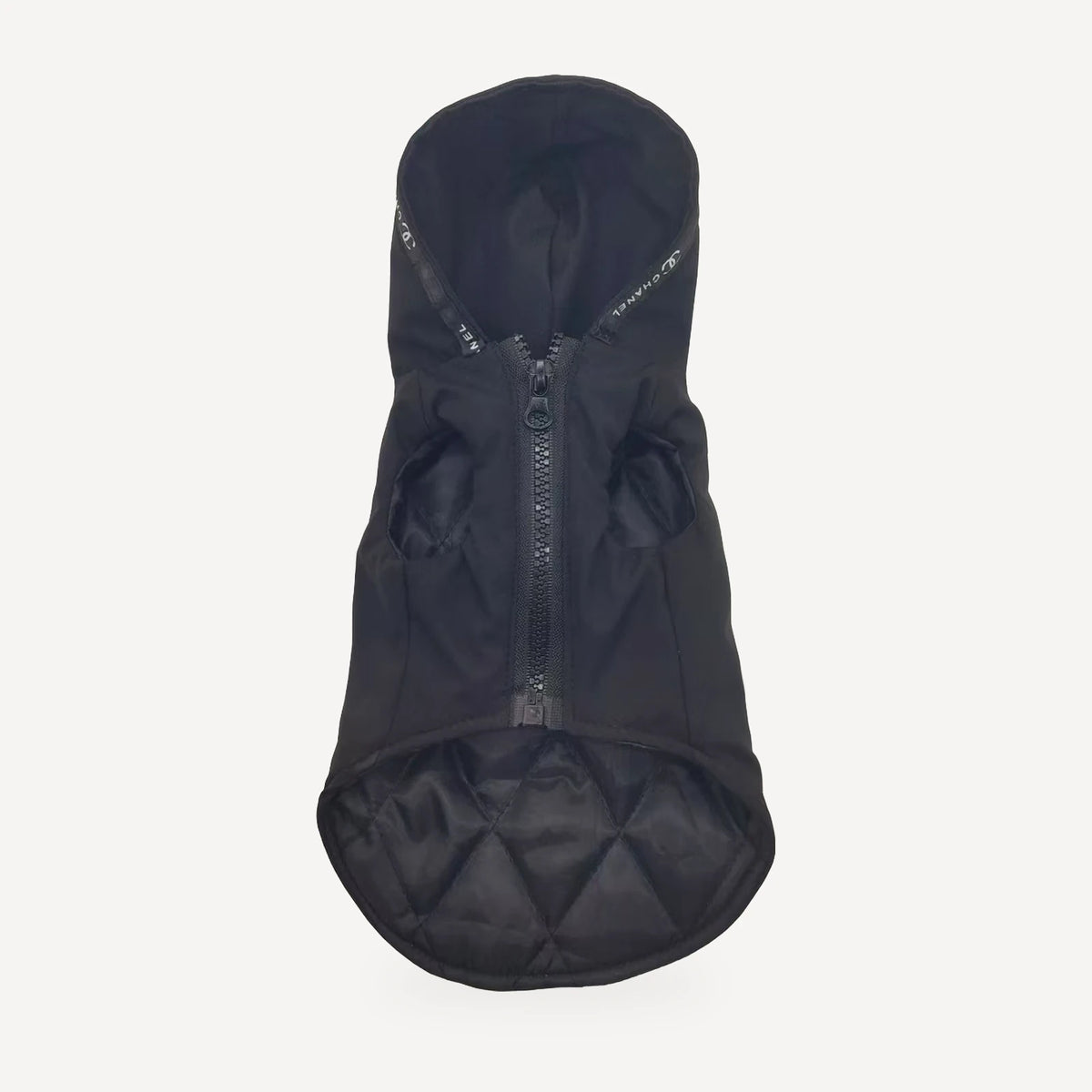 Chewnel Brooch Hooded Vest product view