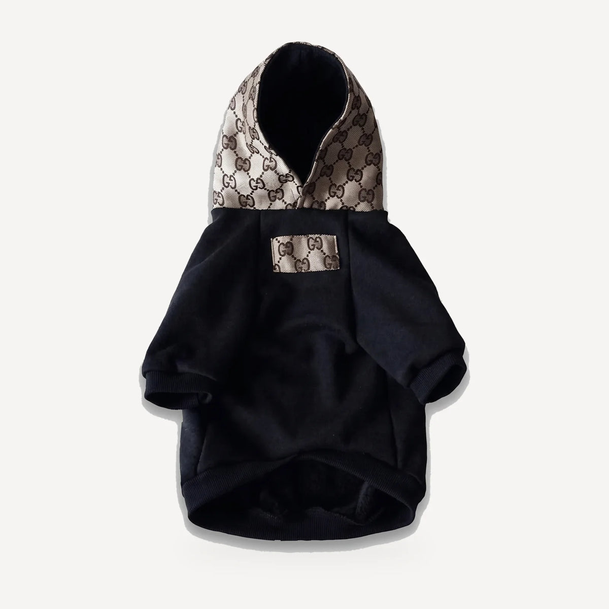 Pawcci Monogram Panel Hoodie