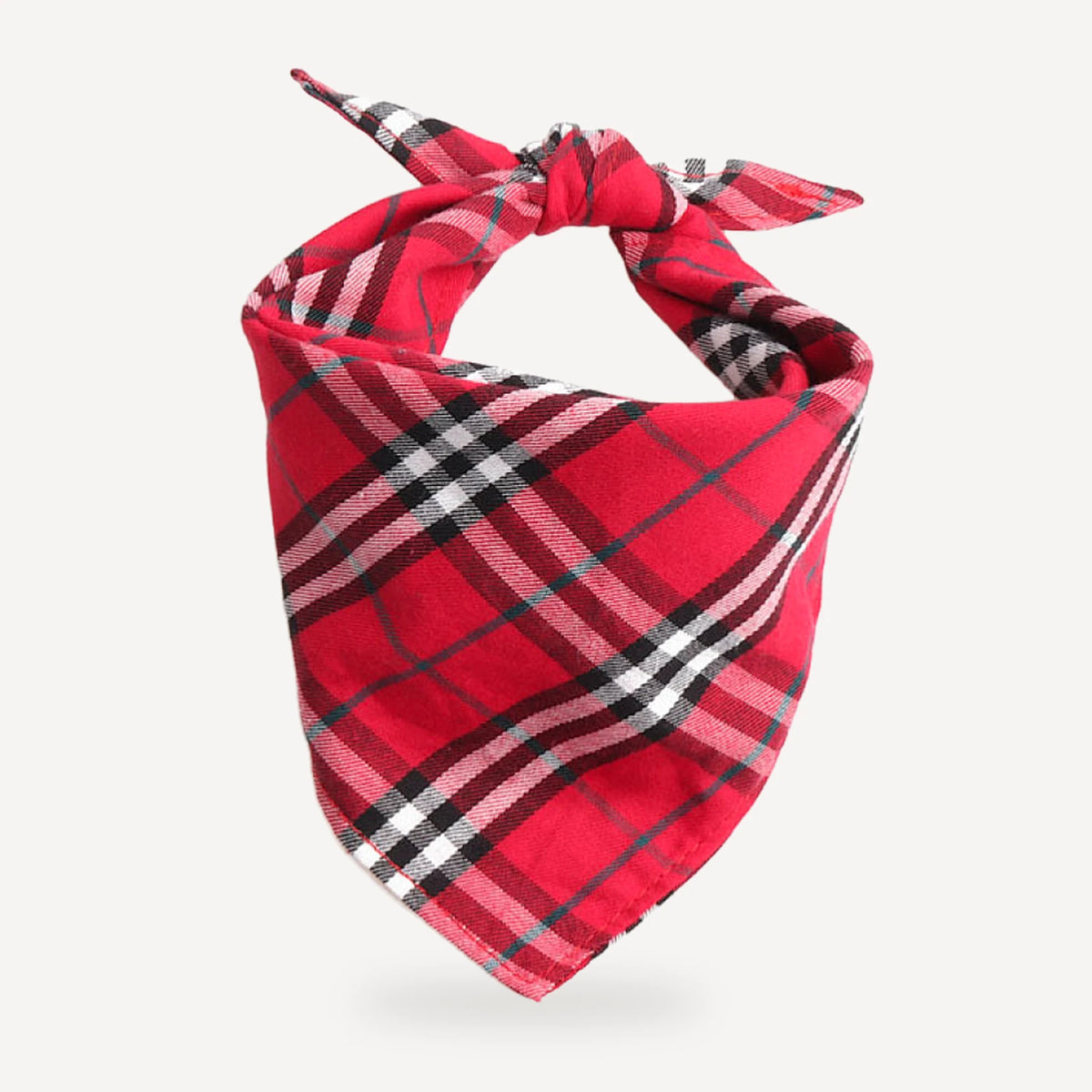 Check dog bandana inspired by Burberry view 2