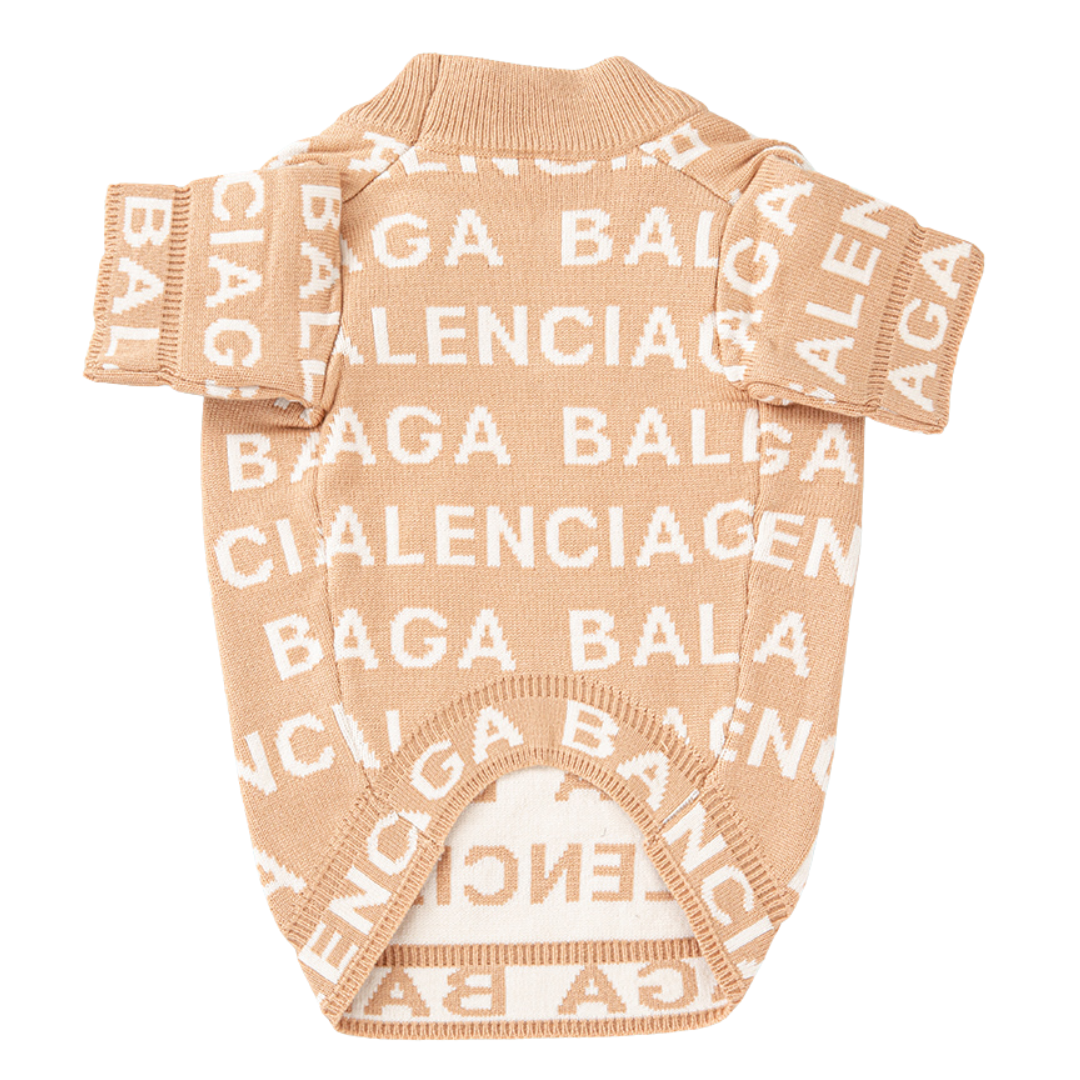 Pawlenciaga All Over Logo Sweater