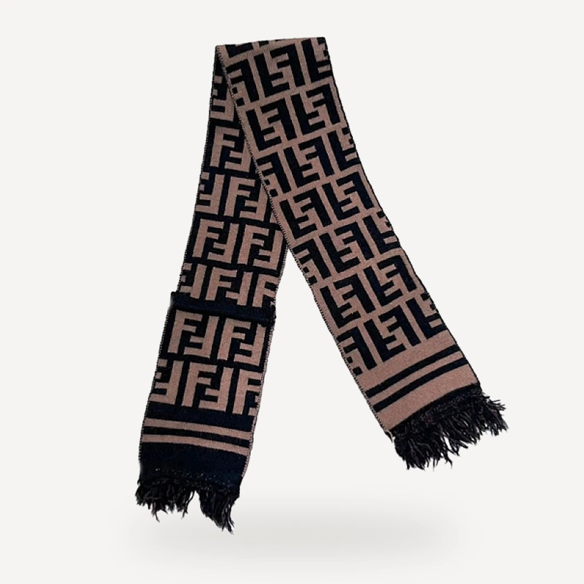 Oblique Skinny dog scarf inspired by Dior view 2