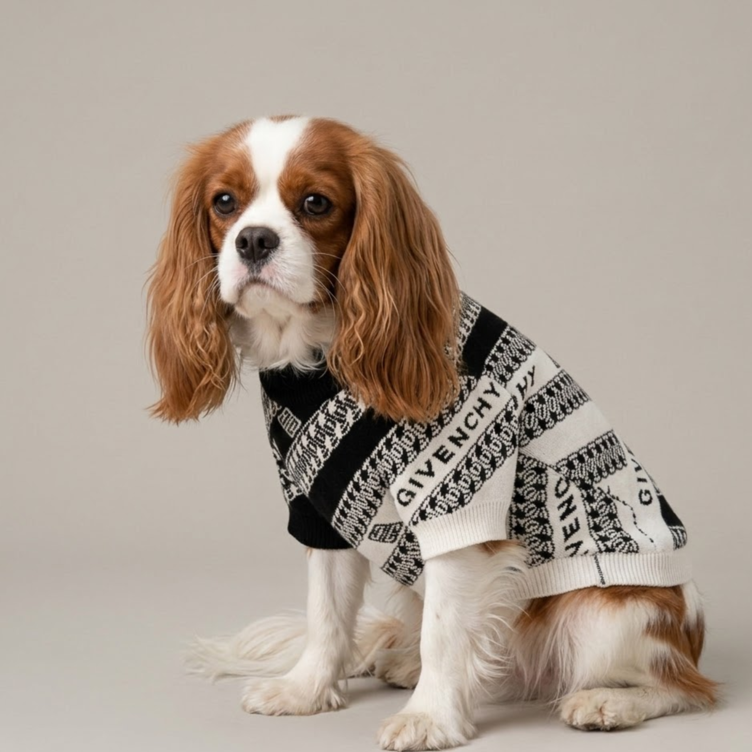 Pawvenchy Monogram Sweater