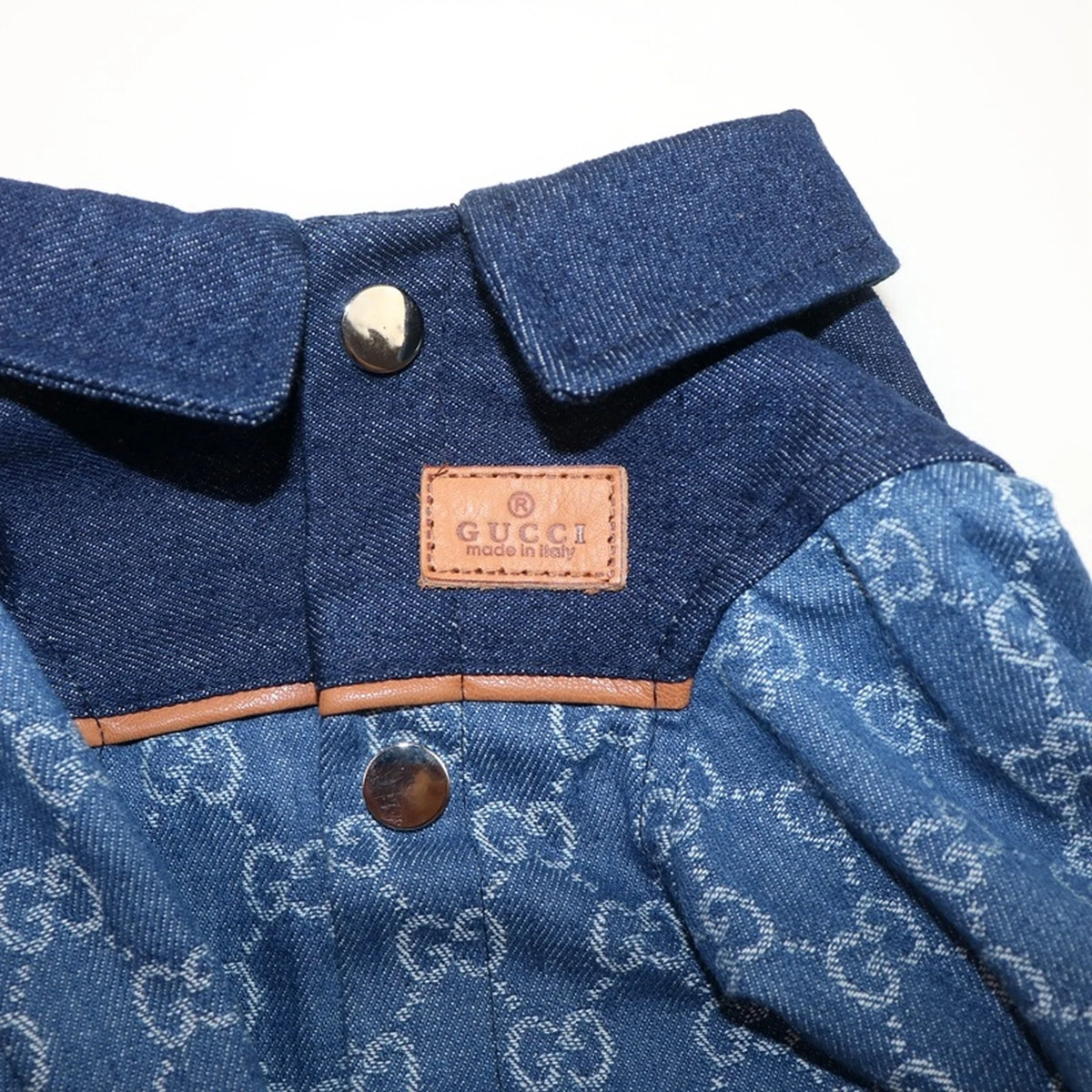 Pawcci Denim Shirt Jacket detail