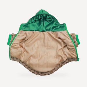 Pawcci Green Hooded Jacket product view