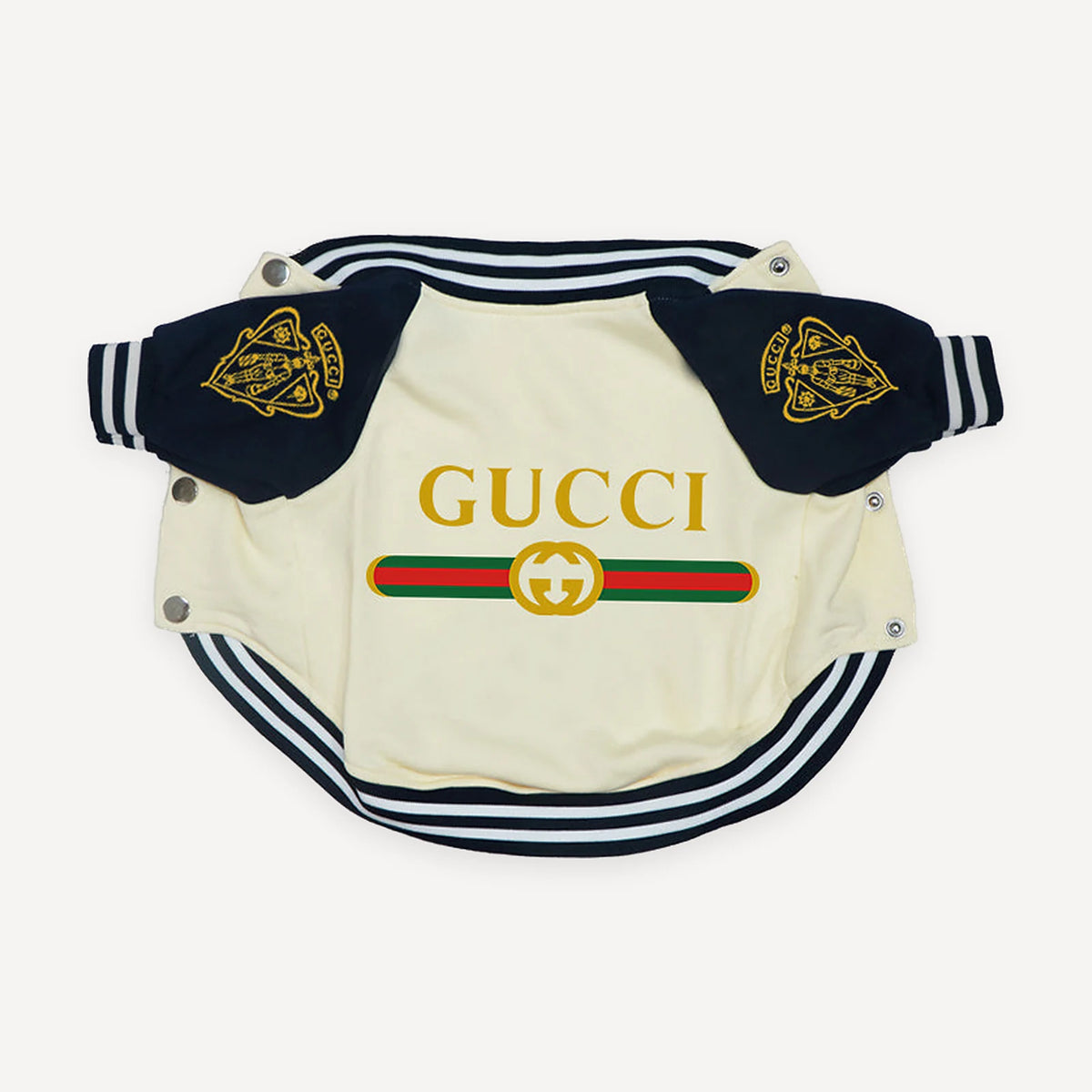 Pucci Crest Varsity dog jacket
