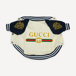 Pucci Crest Varsity dog jacket